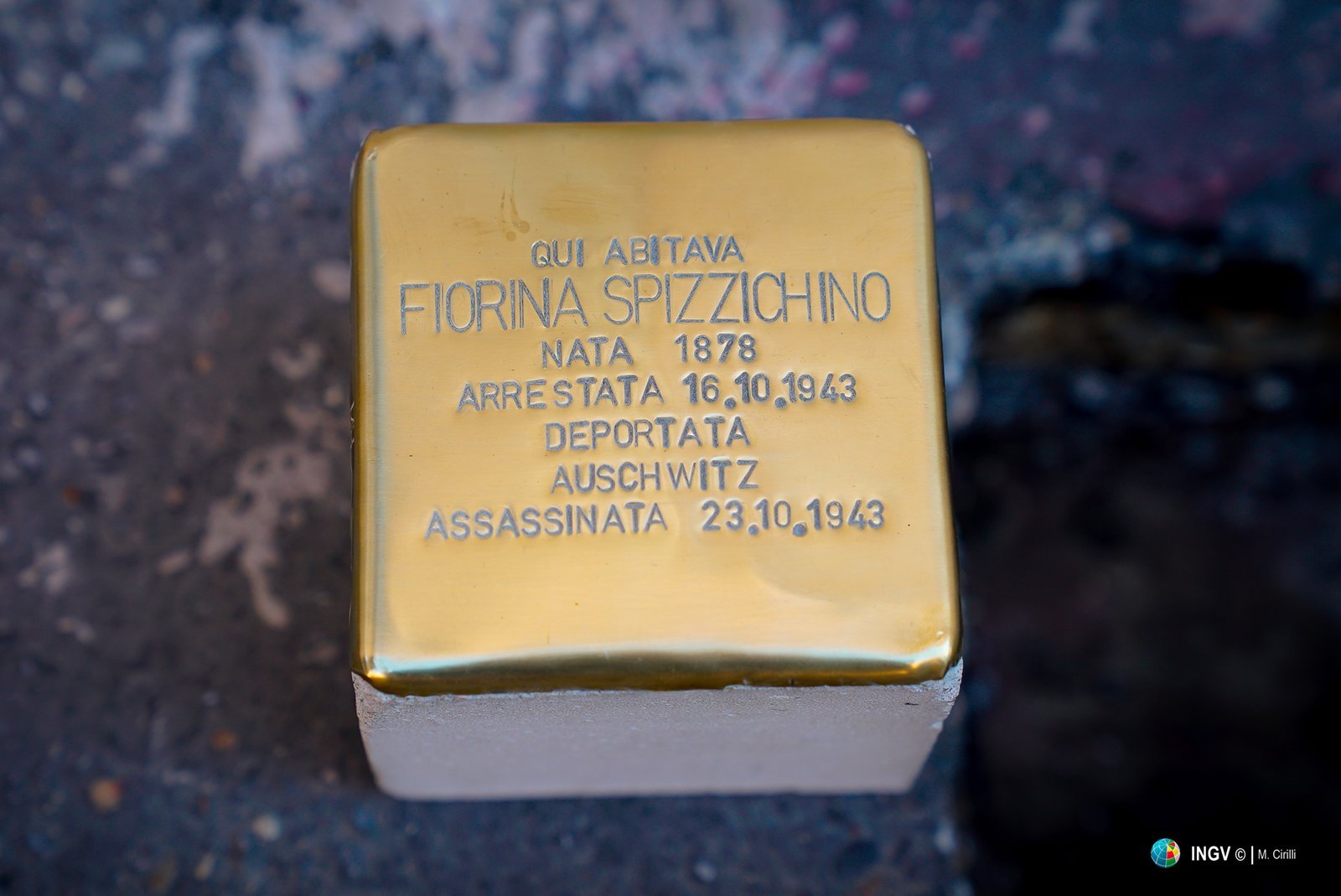 Posa Pietre inciampo e Convegno Famiglia Anticoli