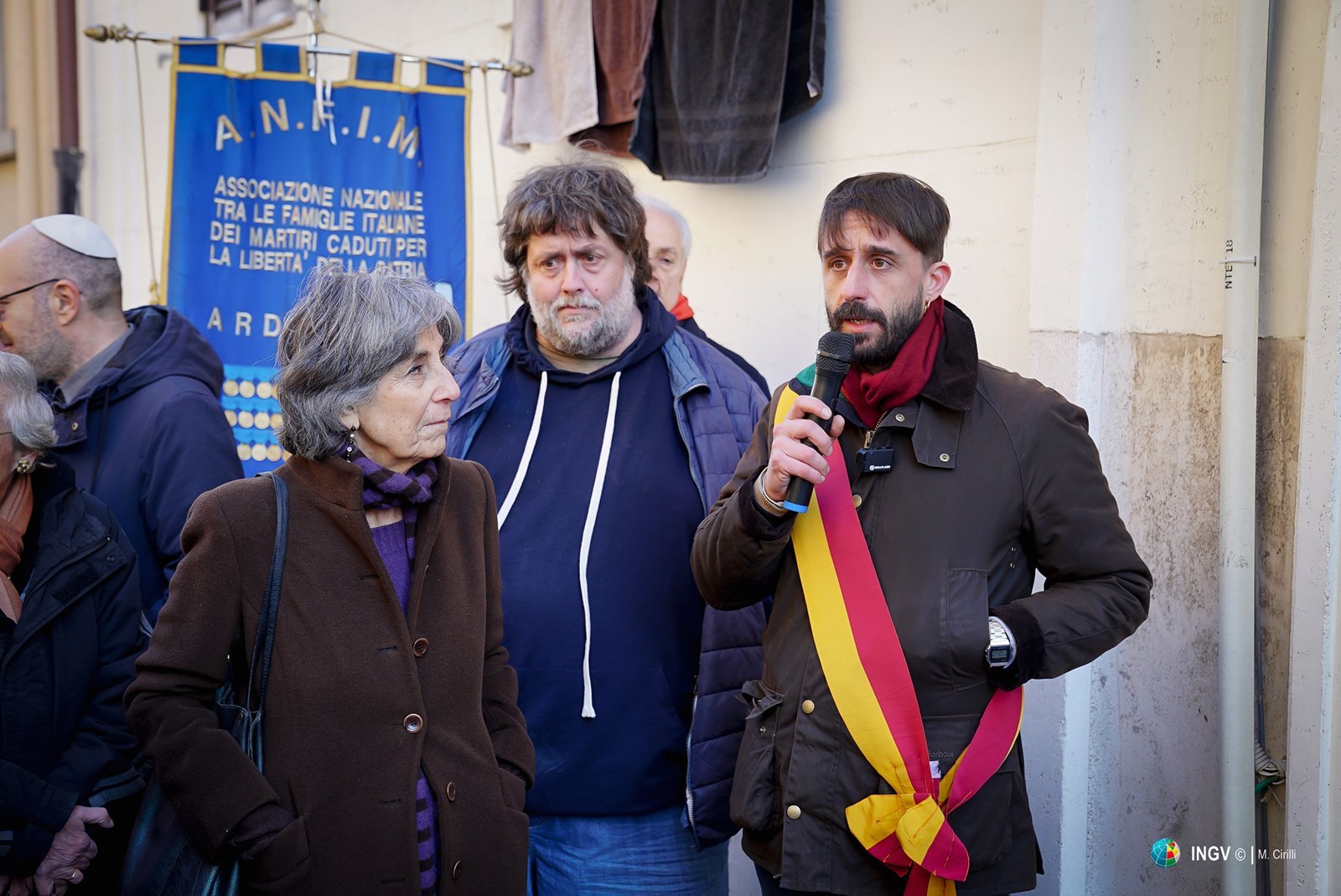 Posa Pietre inciampo e Convegno Famiglia Anticoli