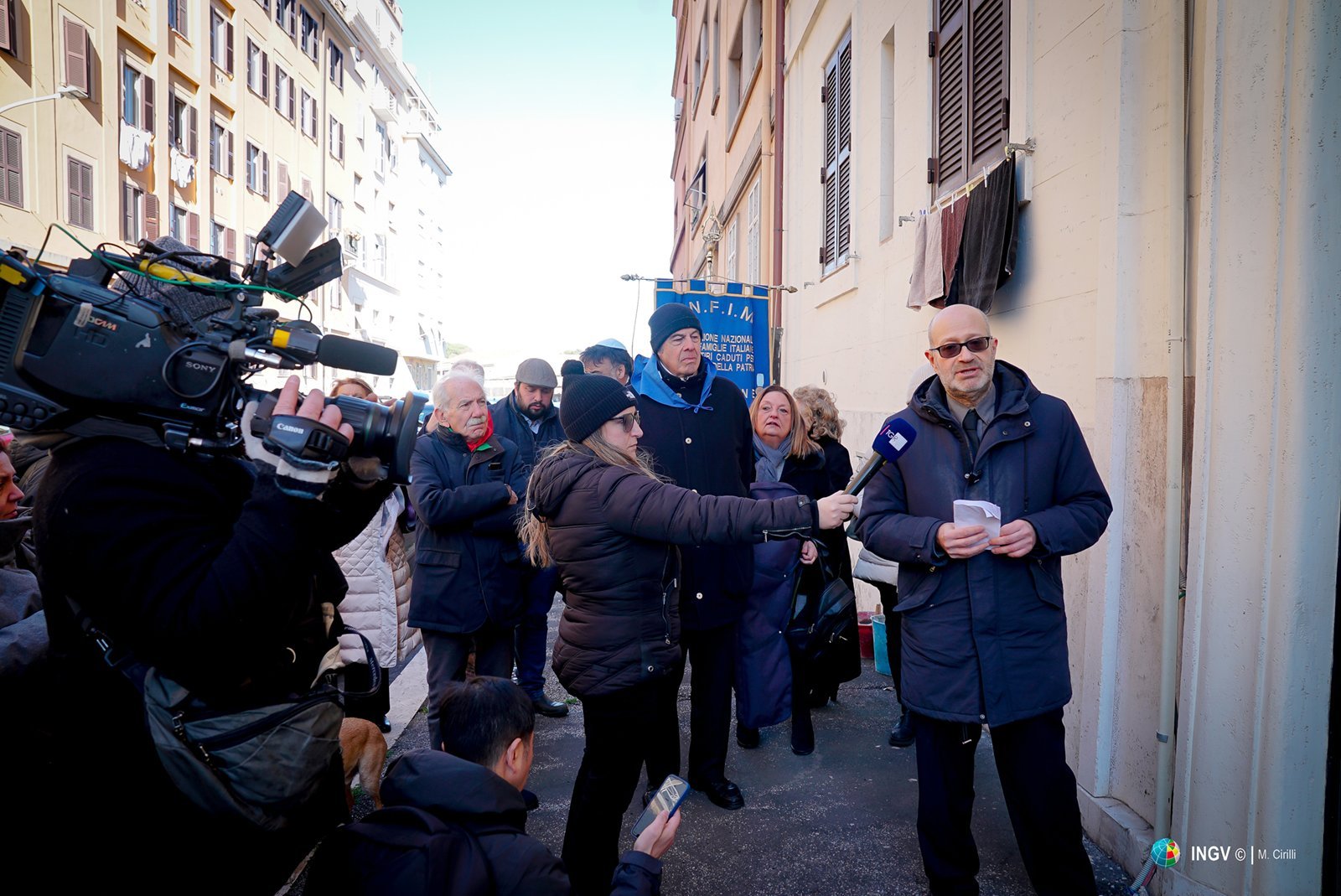 Posa Pietre inciampo e Convegno Famiglia Anticoli