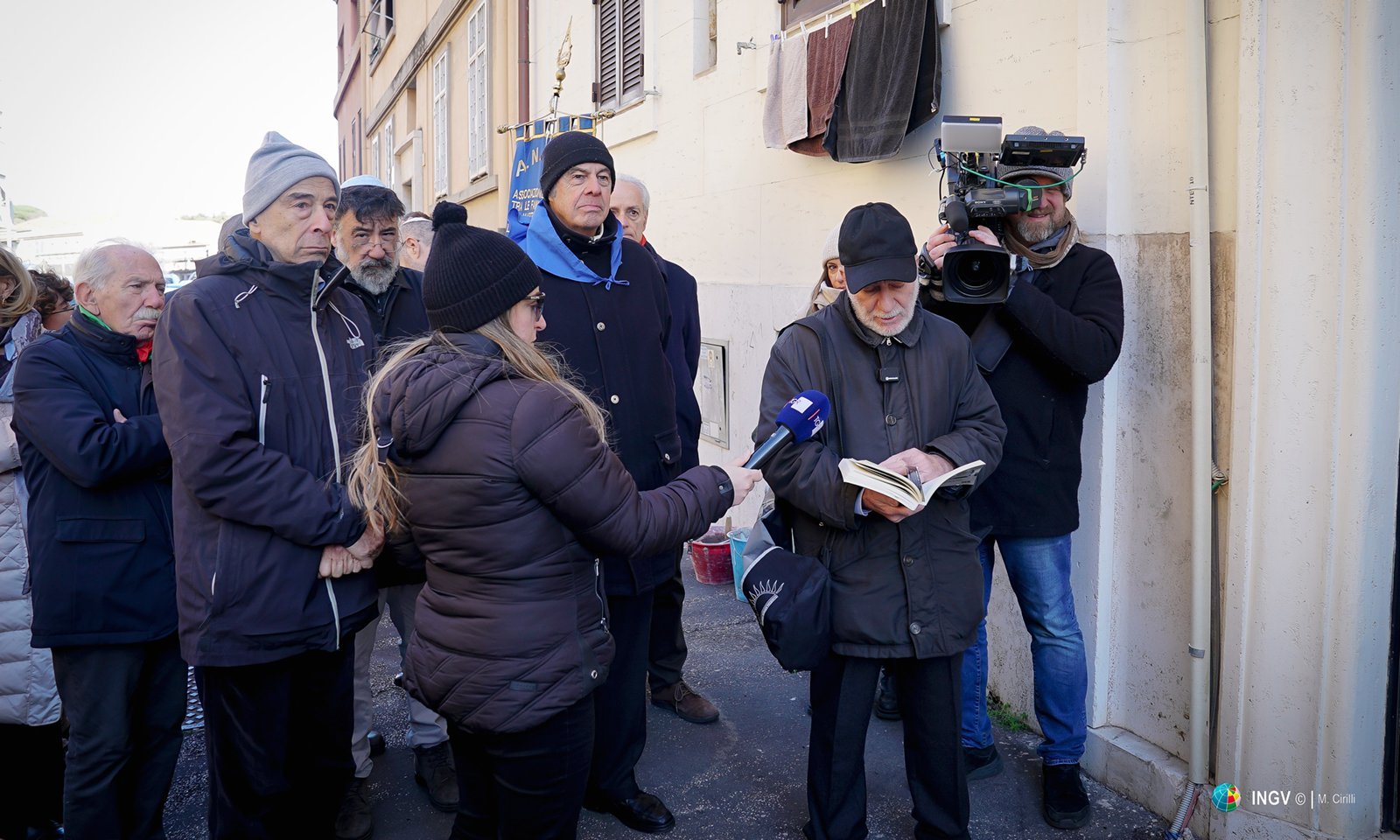 Posa Pietre inciampo e Convegno Famiglia Anticoli